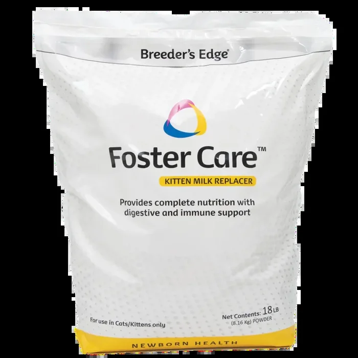 Foster Care Feline Powdered Milk Replacer 18lb by Breeder’s Edge
