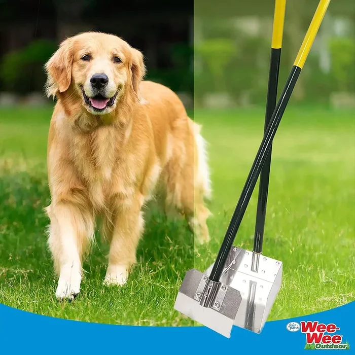 Four Paws Wee-Wee Dog Spade Set Small Pooper Scooper Steel Easy Cleanup