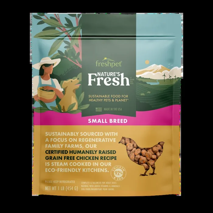 Freshpet Nature’s Fresh® Grain Free Small Breed Chicken Recipe for Dogs