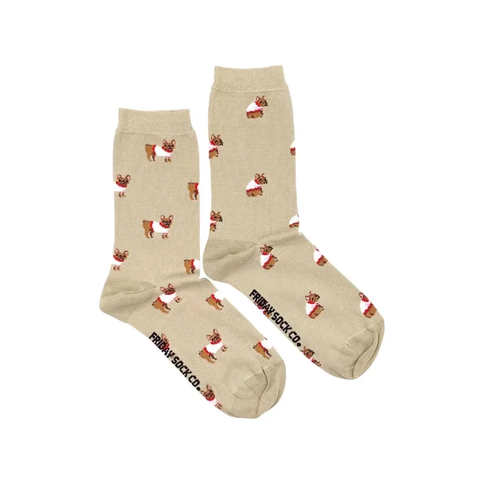 Friday Sock Co. – Women’s Socks French Bulldog Mismatched
