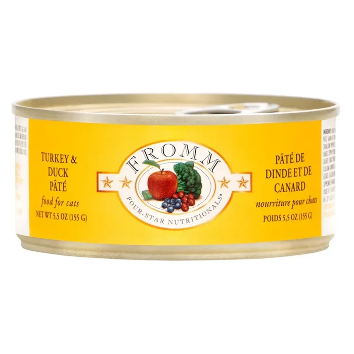 Fromm – Four Star Turkey & Duck Pate Grain Free Cat Food