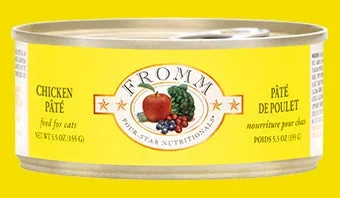 Fromm Cat 4 Star Chicken Pate 5.5oz