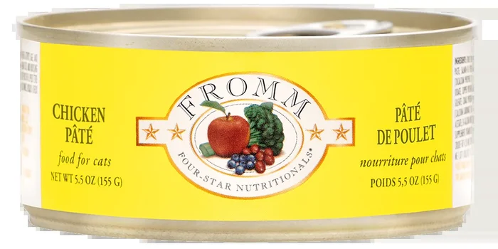 Fromm Chicken Pate Wet Cat Food 3oz