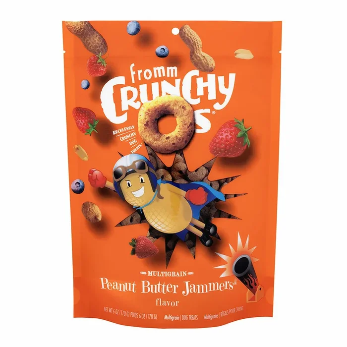 Fromm Dog Crunchy O’s Treats Peanut Butter Jammers