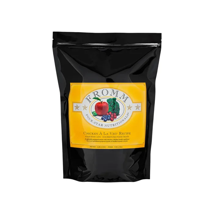 Fromm Four Star Chicken A La Veg Grain Inclusive Recipe Dry Cat Food
