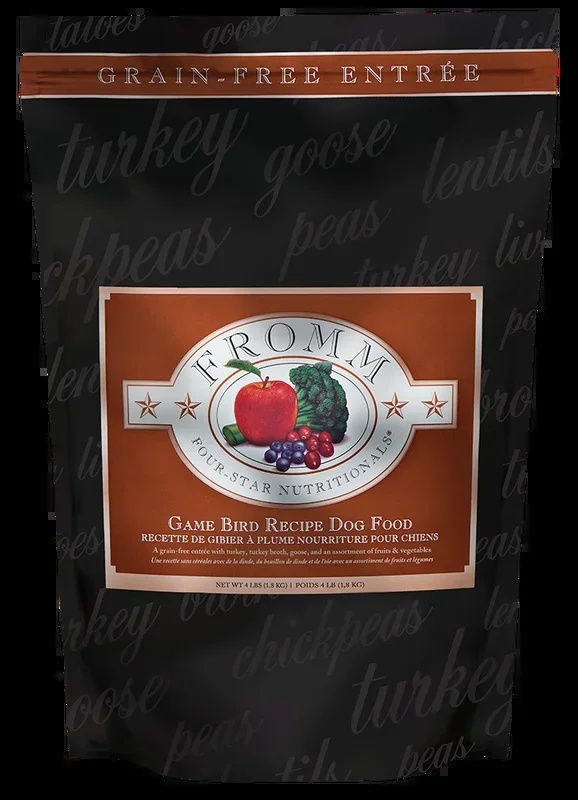 Fromm Four-Star Grain Free Game Bird Dry Dog Food