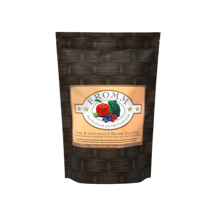 Fromm Four-Star Grain Inclusive Pork and Apple Sauce Dry Dog Food