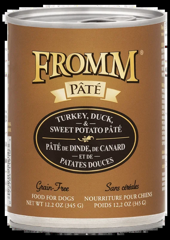 Fromm Pate Turkey, Duck & Sweet Potato Wet Dog Food