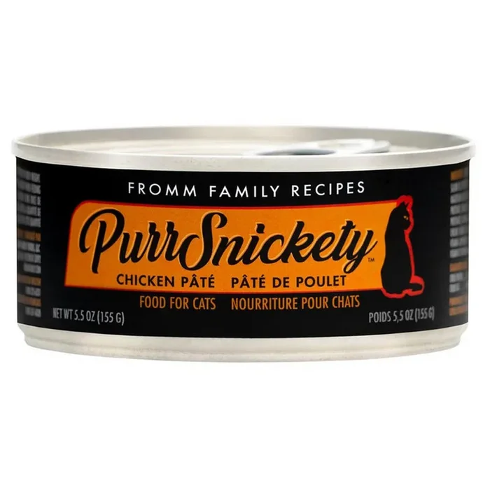 Fromm PurrSnickety Wet Cat Food – Chicken Pâté – 5.5oz Can