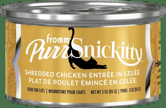 Fromm PurrSnickitty Shredded Chicken Entrée in Gelée