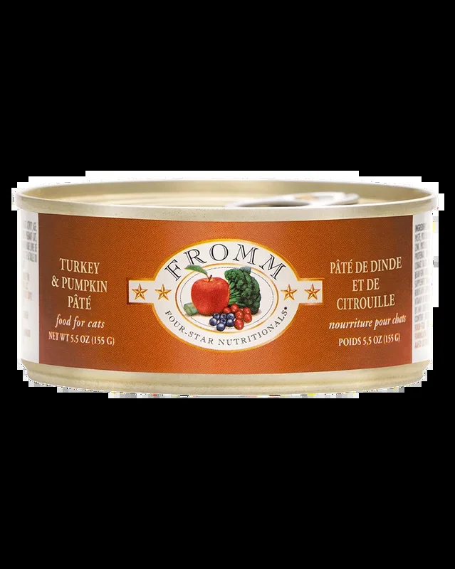 Fromm Turkey & Pumpkin Pate Wet Cat Food 5.5oz