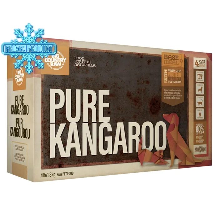 Frozen Raw Food – PURES – Pure Kangaroo Carton