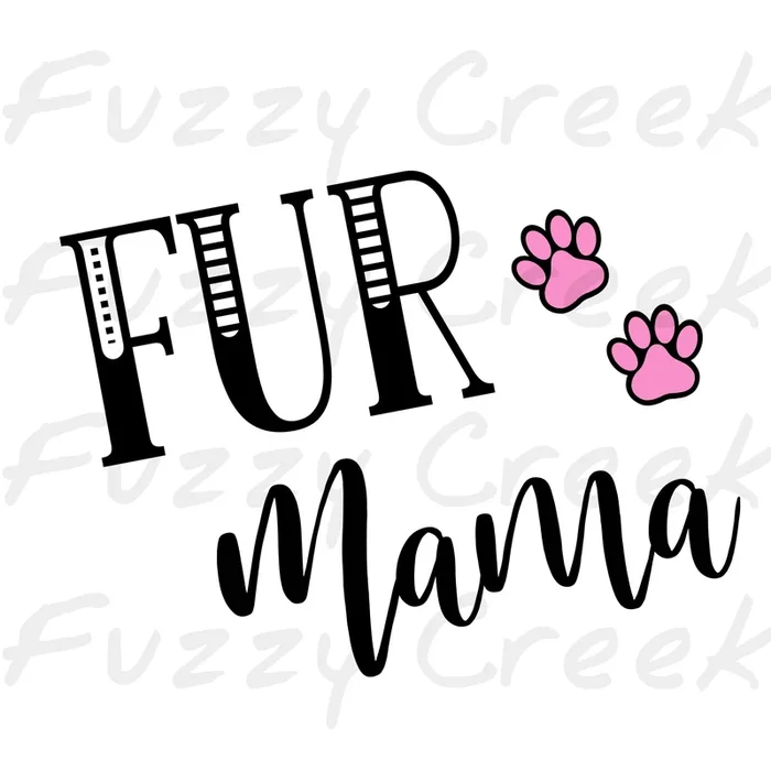 Fur Mama Women’s Graphic T-Shirt