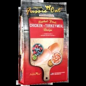 Fussie Cat Market Fresh Chicken & Turkey Meal Dry Cat Food