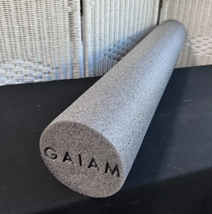Gaiam Gray Foam Roller