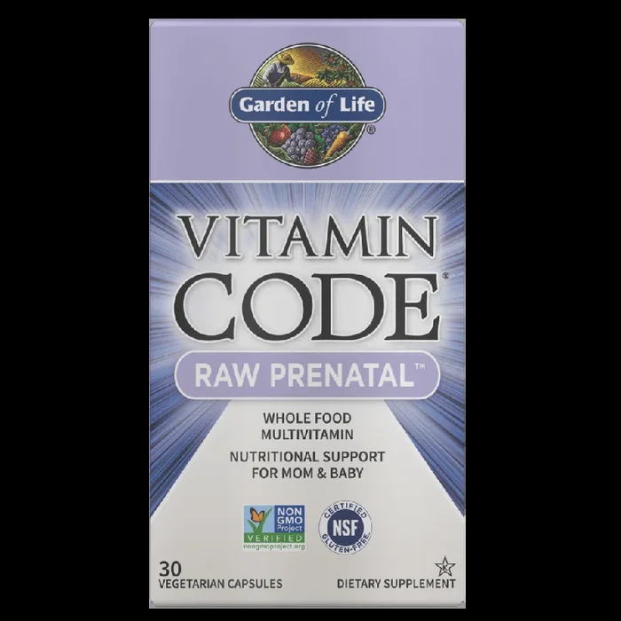 Garden of Life Code Raw Prenatal Multivitamin, 90 Count