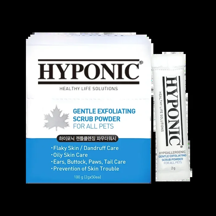 Gentle Exfoliating Scrub Powder for all pets 100g (2g X 50pack) by Hyponic