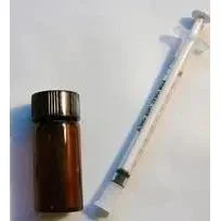 Glass Vial Amber & 1mL Syringe & Multi-Use