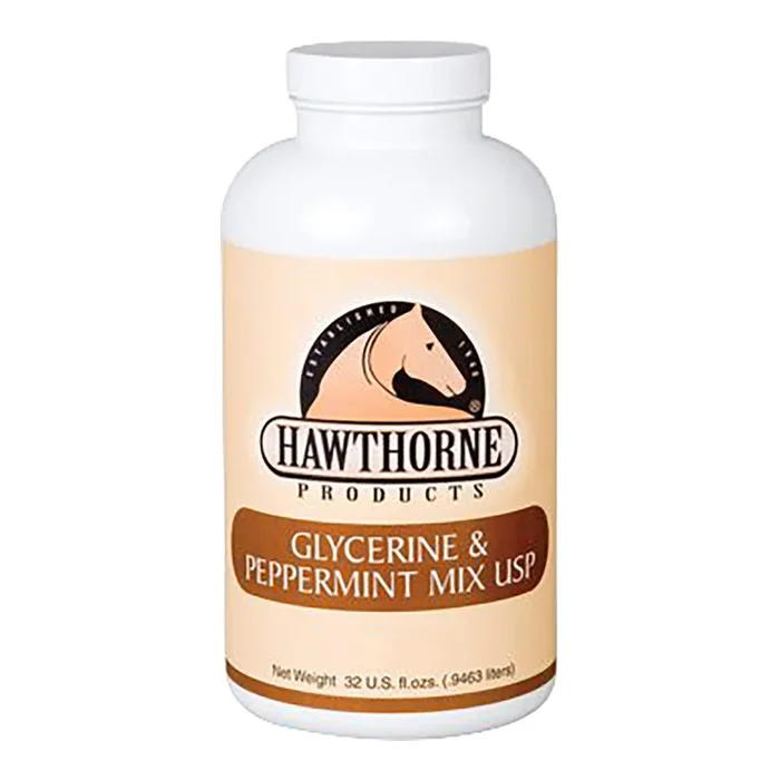 Glycerine and Peppermint Mix USP for Horses