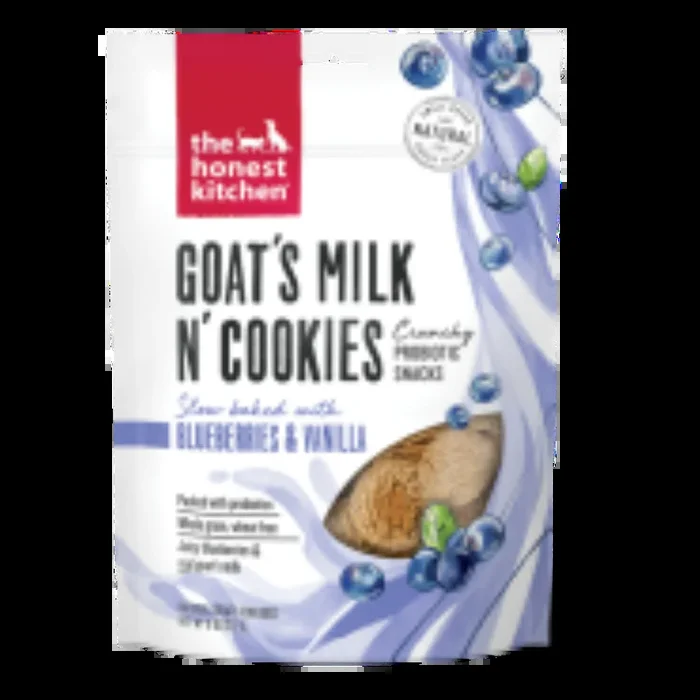 Goat’s Milk N’ Cookies with Blueberries & Vanilla