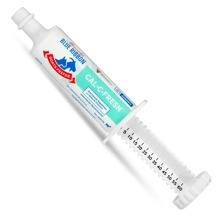 Goats Prefer Cal-C-Fresh Oral Gel 60 cc— Calcium & Mineral Supplement for Goat Kidding Support