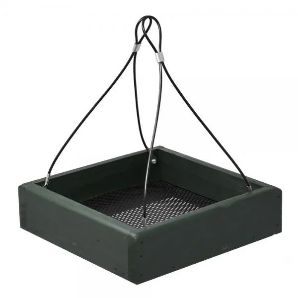 Gold Crest Petite Green Hanging Tray Feeder