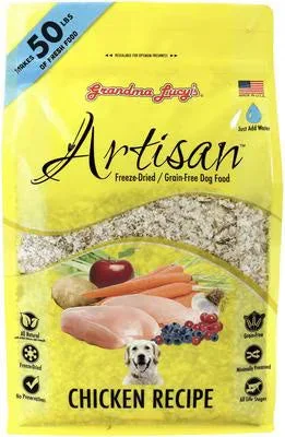 Grandma Lucy’s Artisan Chicken Grain-Free Freeze-Dried Dog Food