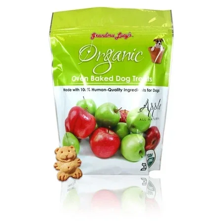 Grandma Lucy’s Organic Apple Oven Baked Dog Treats, 14-oz