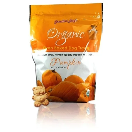 Grandma Lucy’s Organic Pumpkin Oven Baked Dog Treats, 14-oz