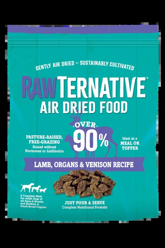 Grandma Mae’s Air Dried RawTernative Lamb, Organs and Venison Recipe