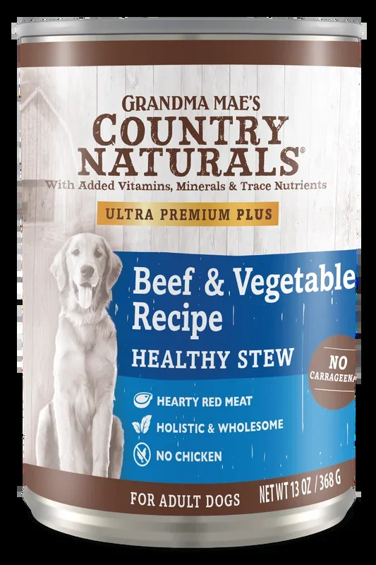 Grandma Mae’s Country Naturals Beef & Vegetable Recipe Healthy Stew