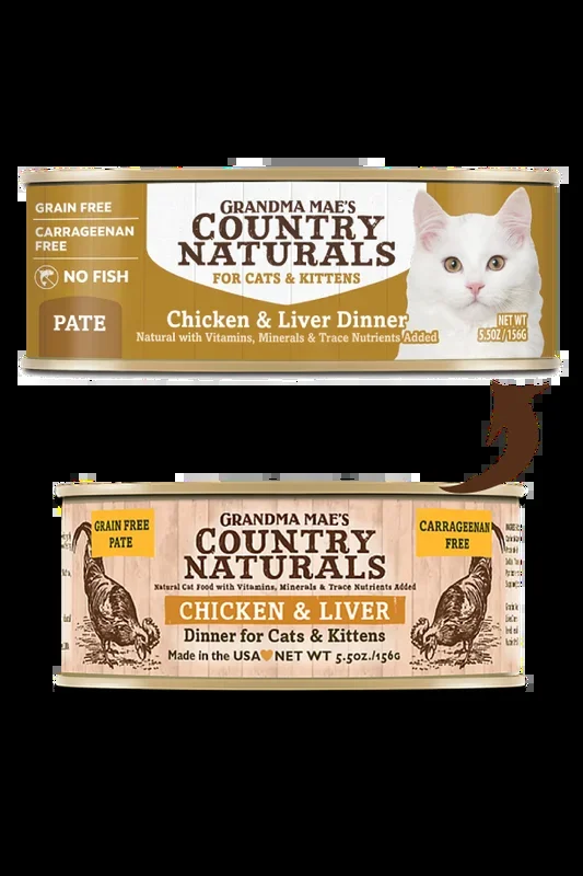 Grandma Mae’s Country Naturals Chicken & Liver Dinner