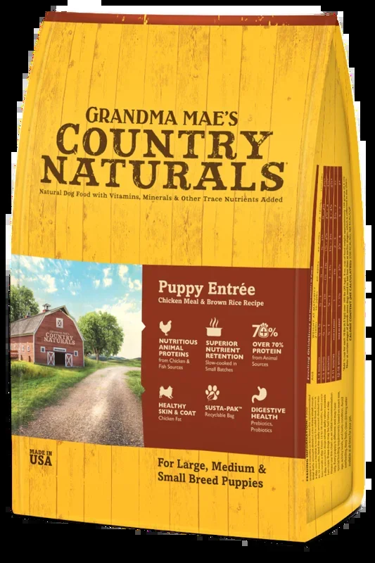 Grandma Mae’s Country Naturals Premium All Natural Puppy Dry Dog Food