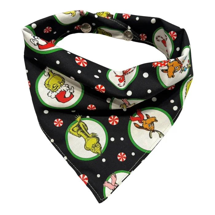 Grinch Dog Bandana – 1054