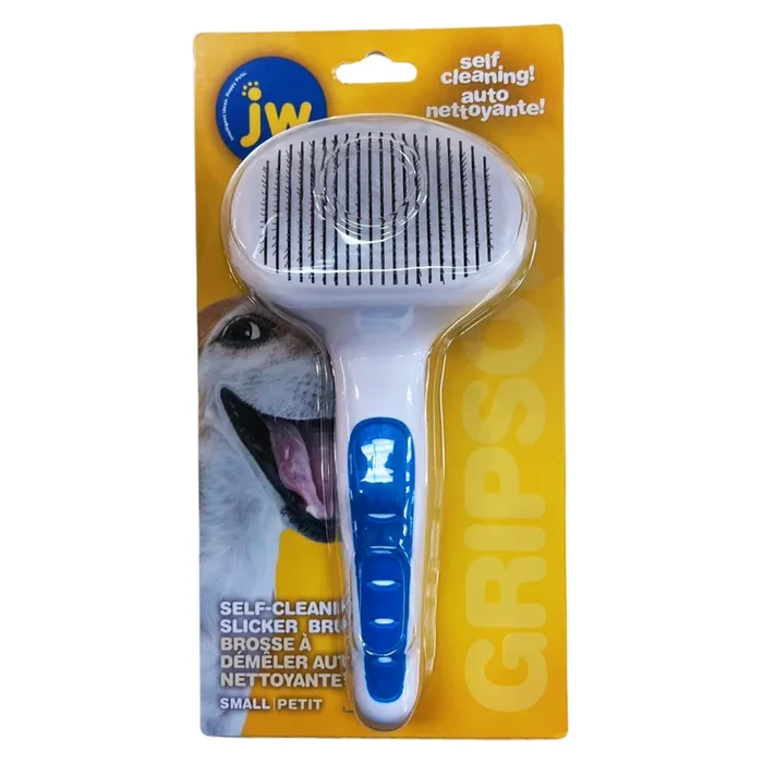 Gripsoft Dog Self-Cleaning Slicker Brush