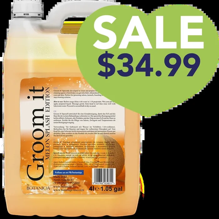 Groom It Melon Splash Edition Gallon by Botaniqa