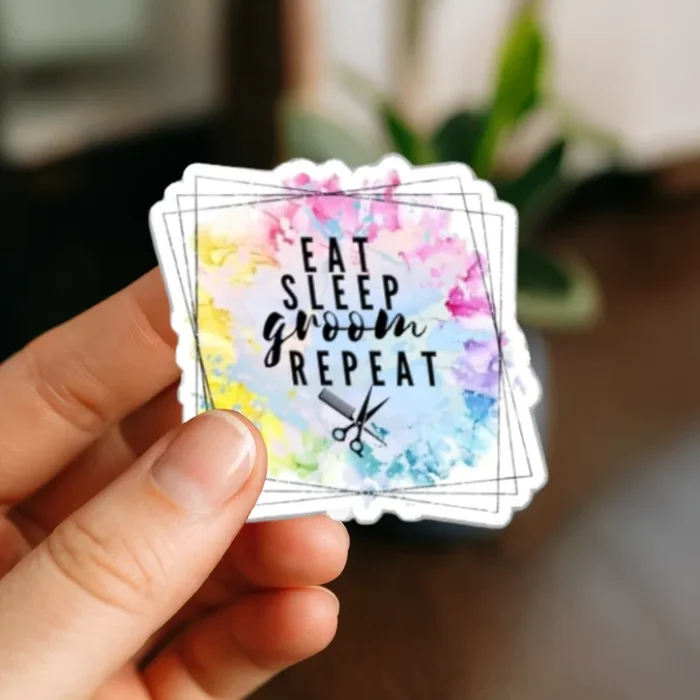 Groom Repeat Sticker