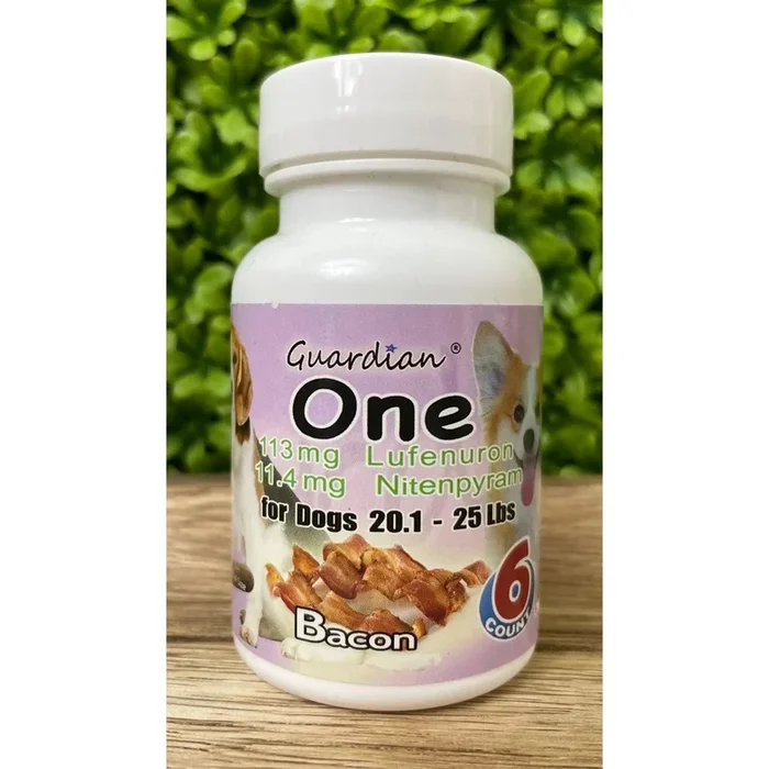 Guardian One Flea Monthly Prevention Cap for Dogs 20-25lbs 6ct