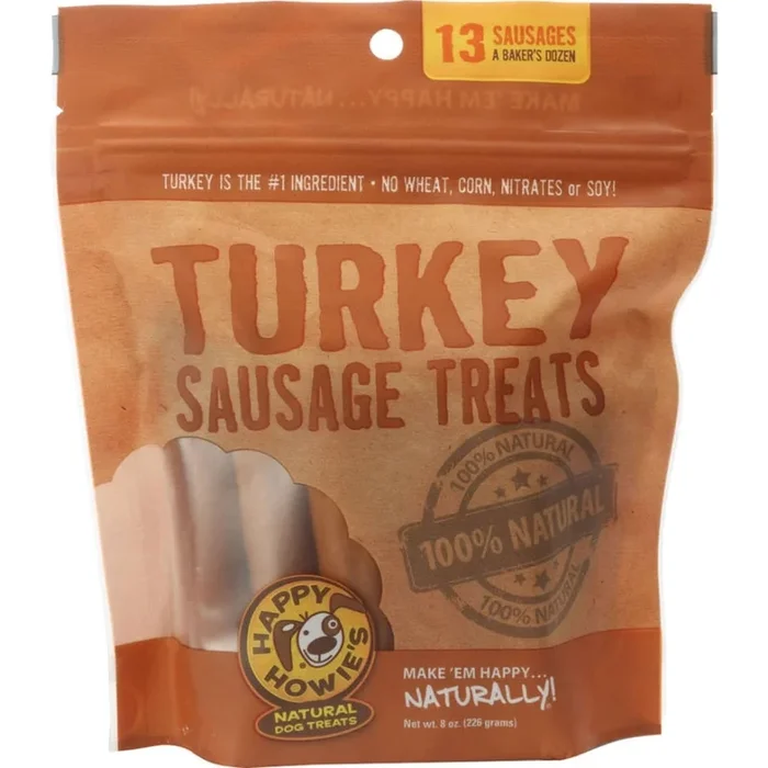 Happy Howie’s Turkey Sausage Dog Treats