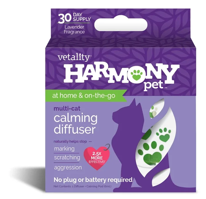 Harmony Pet Calming Home Diffuser & Refills for Cats