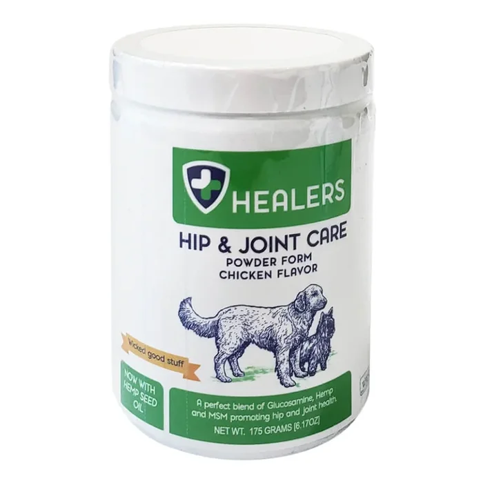 Healers Hip and Joint Care for Dogs, Powder, 1.75 g