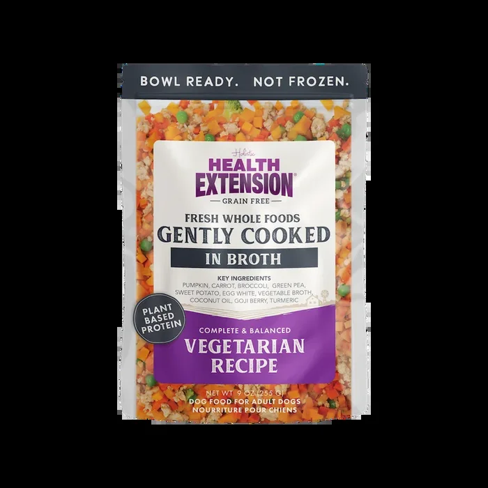 Health Extension Gently Cooked Vegetarian Dog Food 9oz