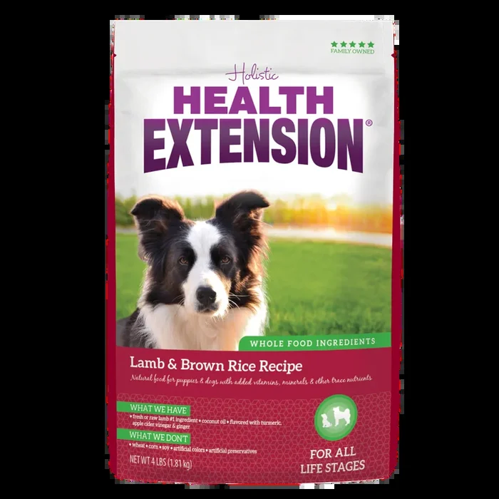 Health Extension Lamb and Brown Rice Dry Dog Food