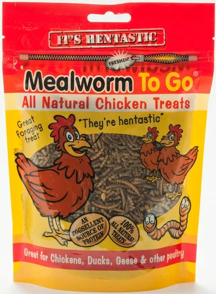 Hentastic Mealworm Treats 1.1 lb Resealable Bag