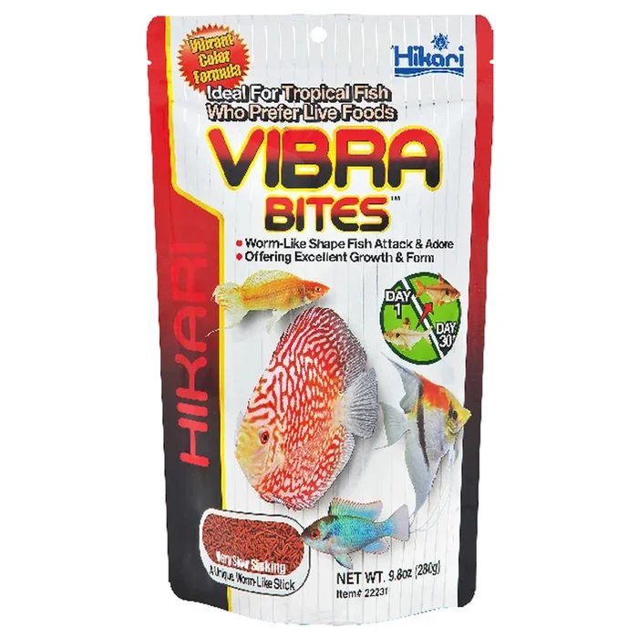 Hikari Tropical Vibra Bites Fish Food 9.8oz