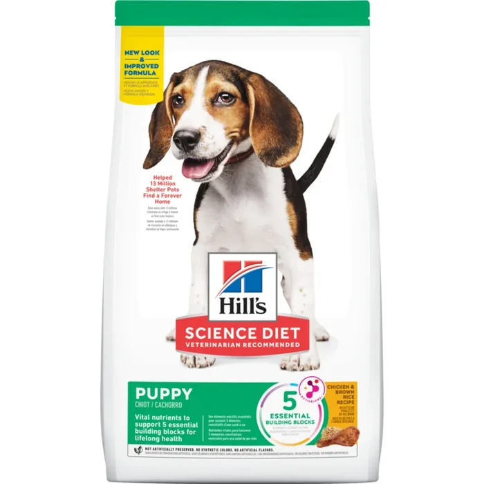 Hill’s Science Diet Puppy Chicken Meal & Barley Dry Dog Food