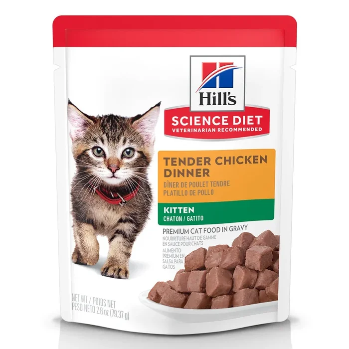 Hill’s Science Diet Tender Chicken Dinner Kitten Wet Cat Food