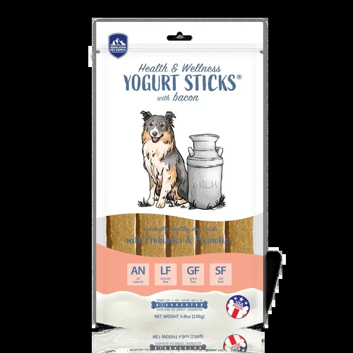 Himalayan Pet Supply Health and Wellness Yogurt Sticks Bacon
