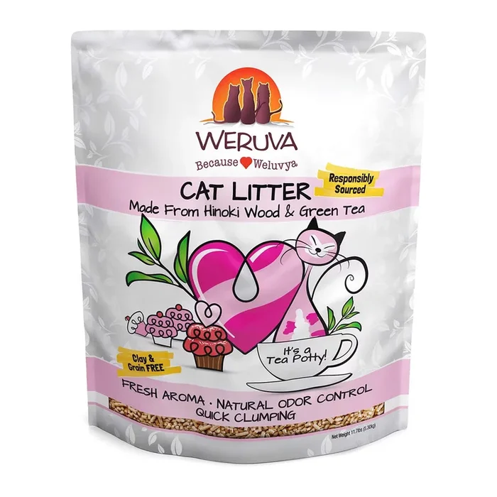 Hinoki Wood & Green Tea Cat Litter
