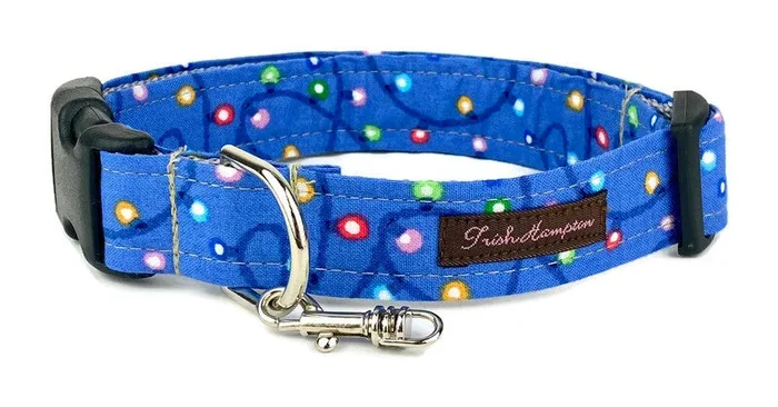 Holiday Christmas Lights Dog Collar – 989